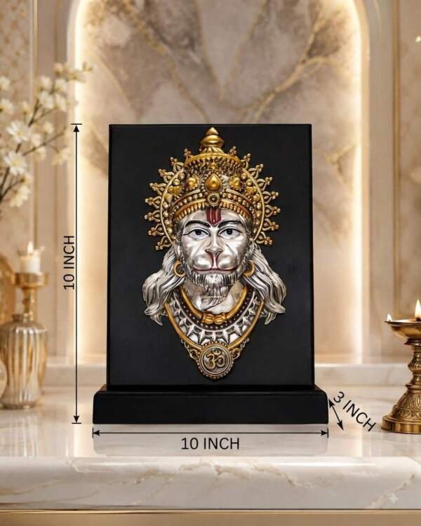 Hanuman Multicolor resin gift idol - view 8 | GW Creations