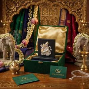 Ram Darbar Gold resin gift idol - view 8 | GW Creations