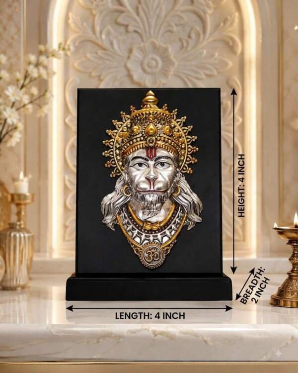 Hanuman Multicolor resin gift idol - view 8 | GW Creations