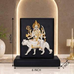 Durga Mata Multicolor resin gift idol - view 7 | GW Creations