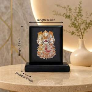 Ganesh Multicolor resin gift idol - view 7 | GW Creations