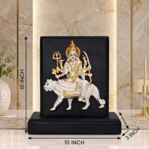 Durga Mata Multicolor resin gift idol - view 8 | GW Creations