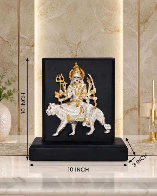 Durga Mata Multicolor resin gift idol - view 8 | GW Creations