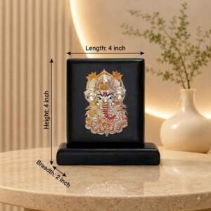 Ganesh Black resin gift idol - view 8 | GW Creations