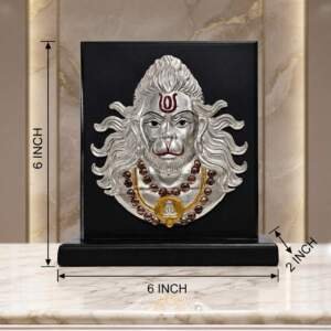 Hanuman Face Black resin gift idol - view 9 | GW Creations