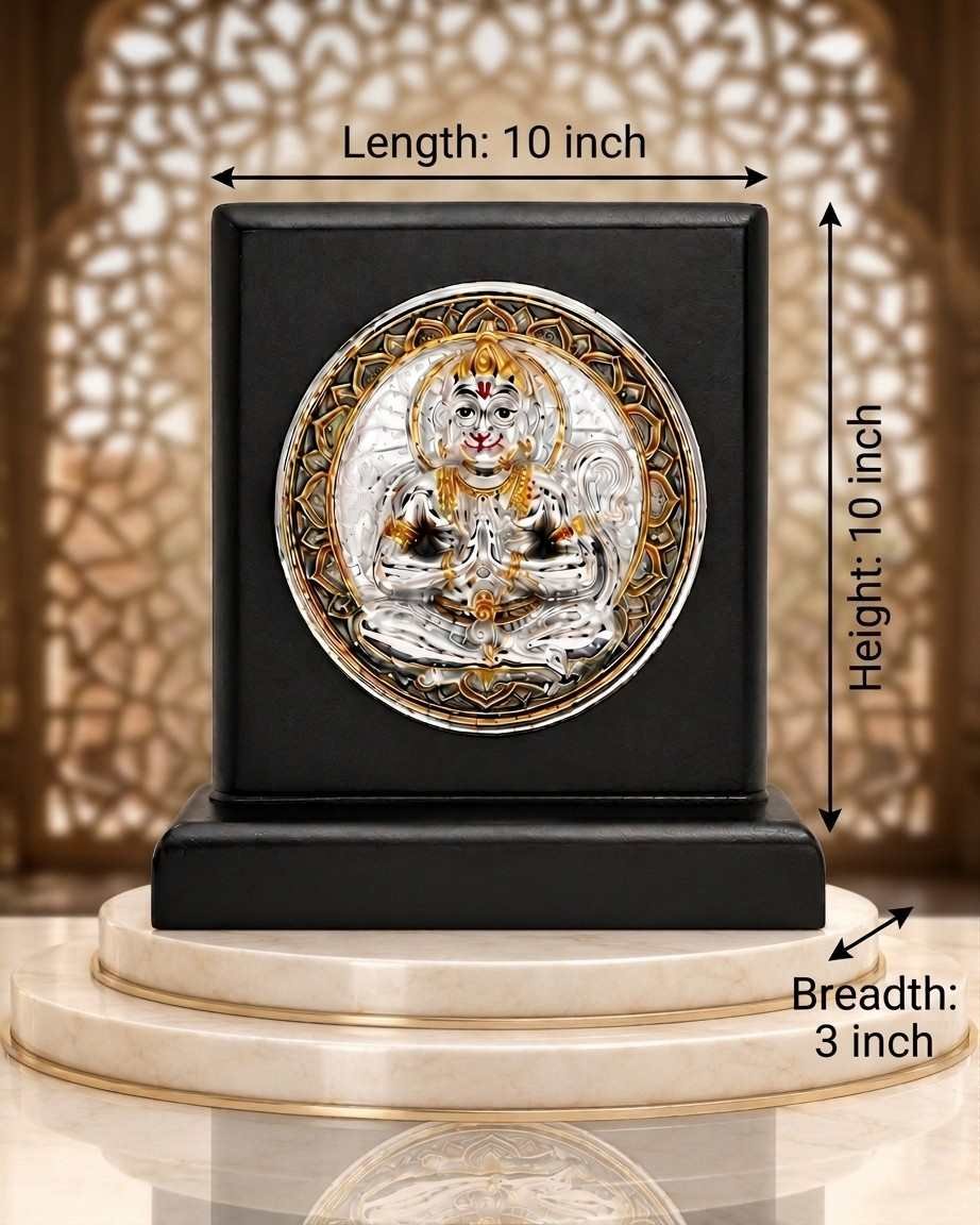 Hanuman Gold resin gift idol - view 2 | GW Creations
