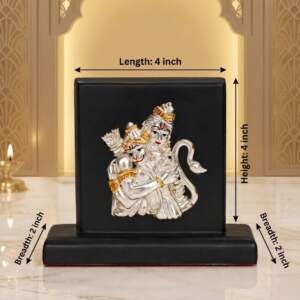 Ram Darbar Gold resin gift idol - view 9 | GW Creations