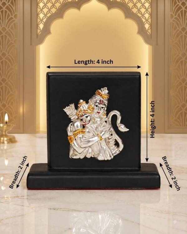 Ram Darbar Gold resin gift idol - view 9 | GW Creations