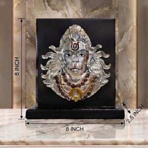 Hanuman Face Multicolor resin gift idol - view 9 | GW Creations
