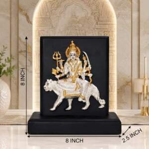 Durga Mata Gold resin gift idol - view 8 | GW Creations