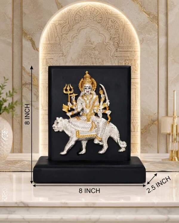 Durga Mata Gold resin gift idol - view 8 | GW Creations