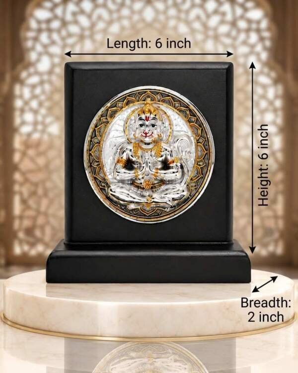 Hanuman Multicolor resin gift idol - view 8 | GW Creations