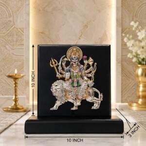 Sherawali Mata Multicolor resin gift idol - view 9 | GW Creations