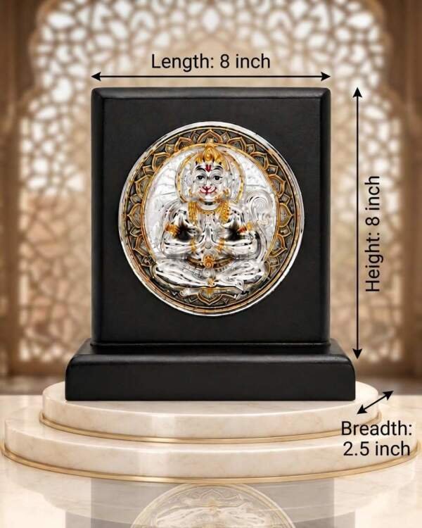 Hanuman Gold resin gift idol - view 8 | GW Creations