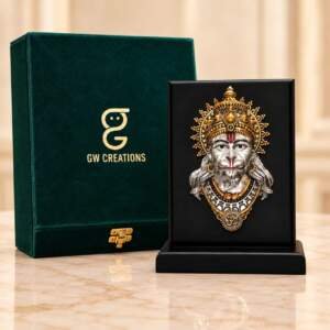 Hanuman Gold resin gift idol - view 1 | GW Creations